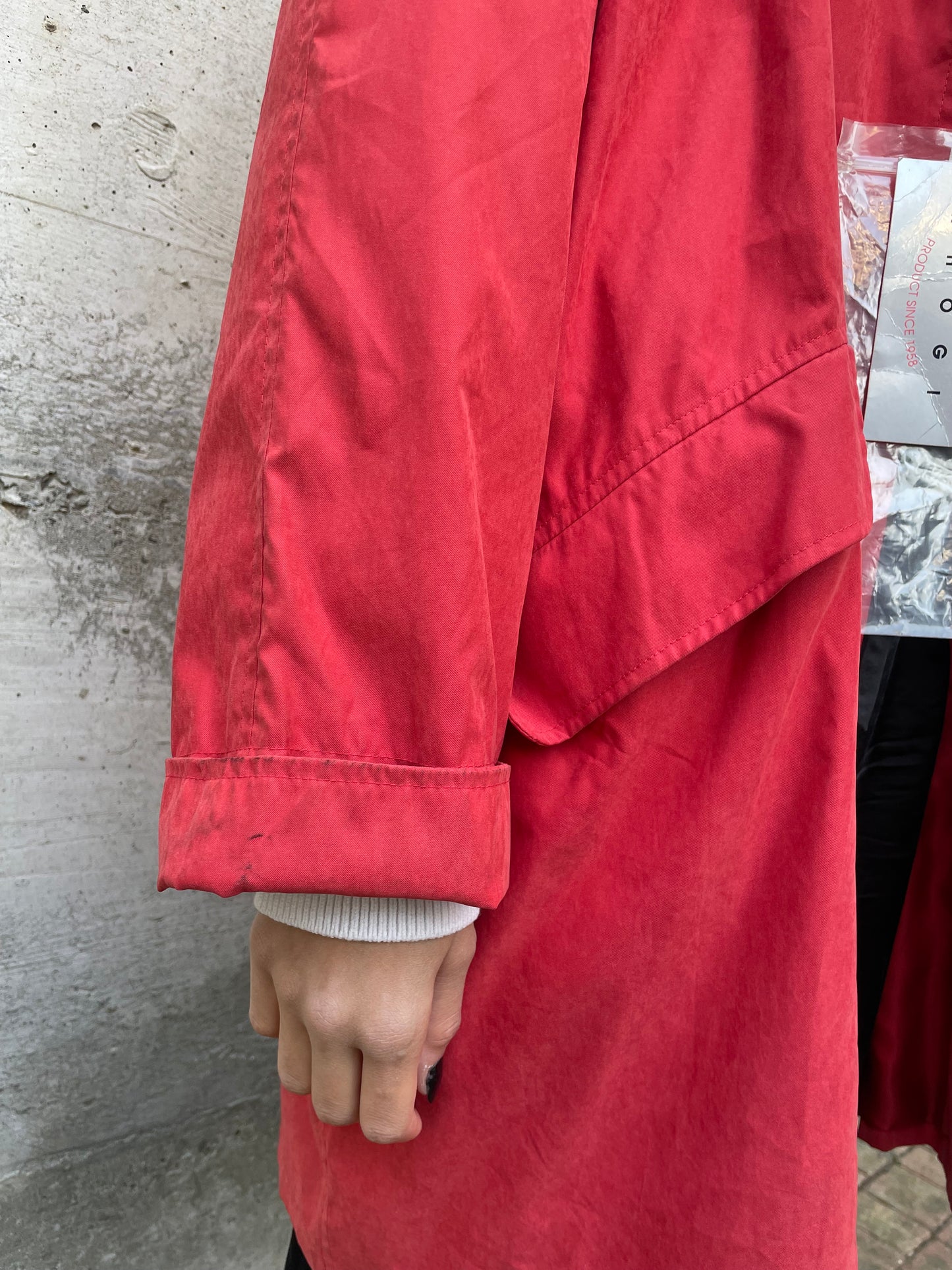 Spolverino corallo deadstock (nuovo con cartellino)