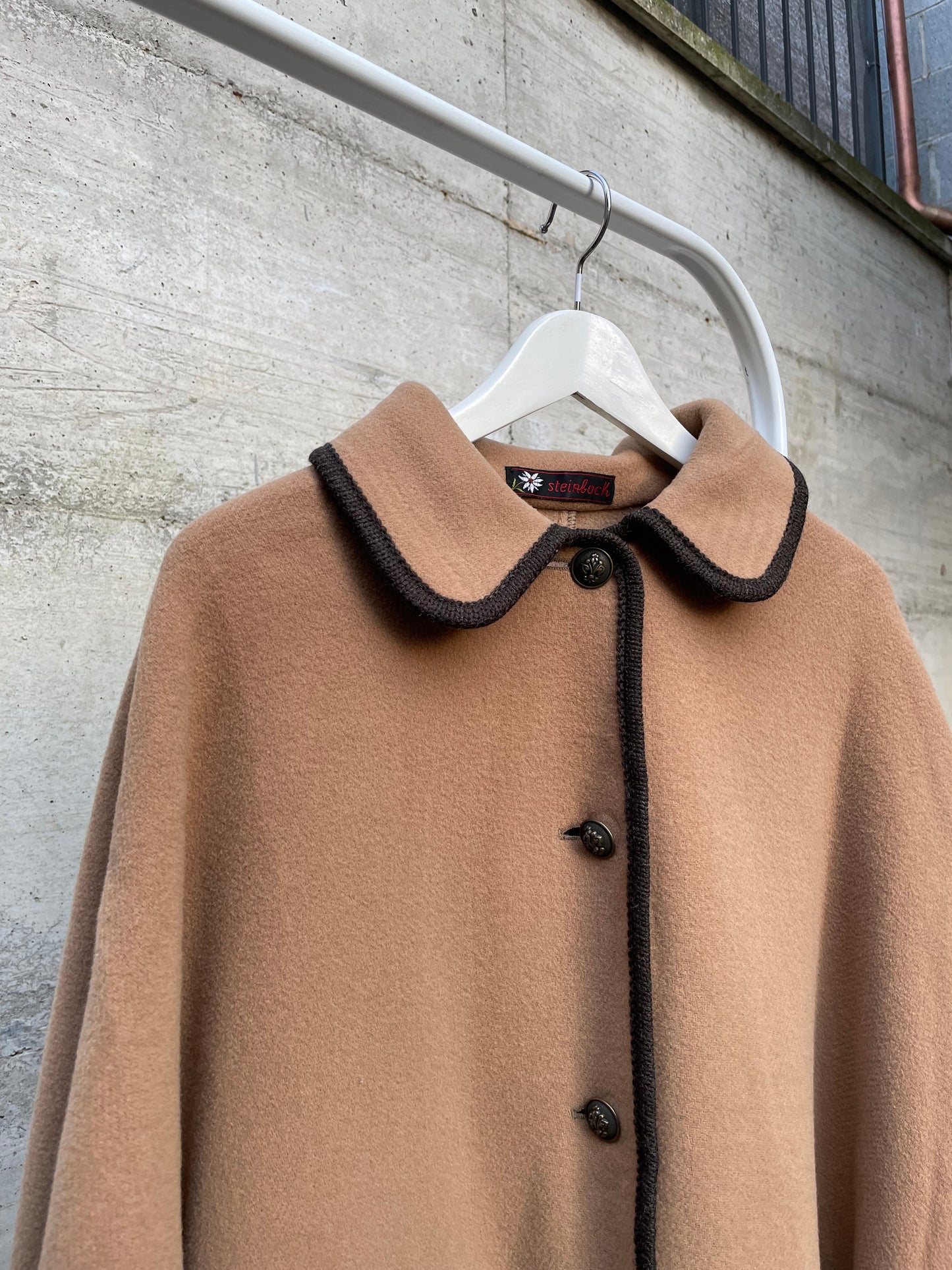 Mantella biscotto Steinbock 100% lana vergine