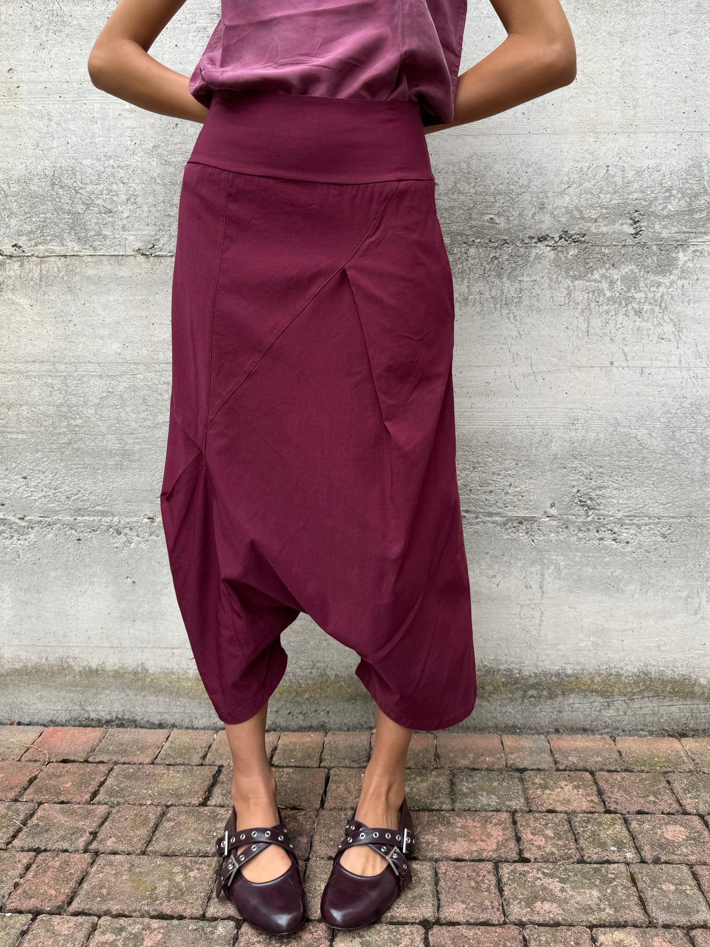 Pantagonna vinaccia in misto viscosa, taglia M