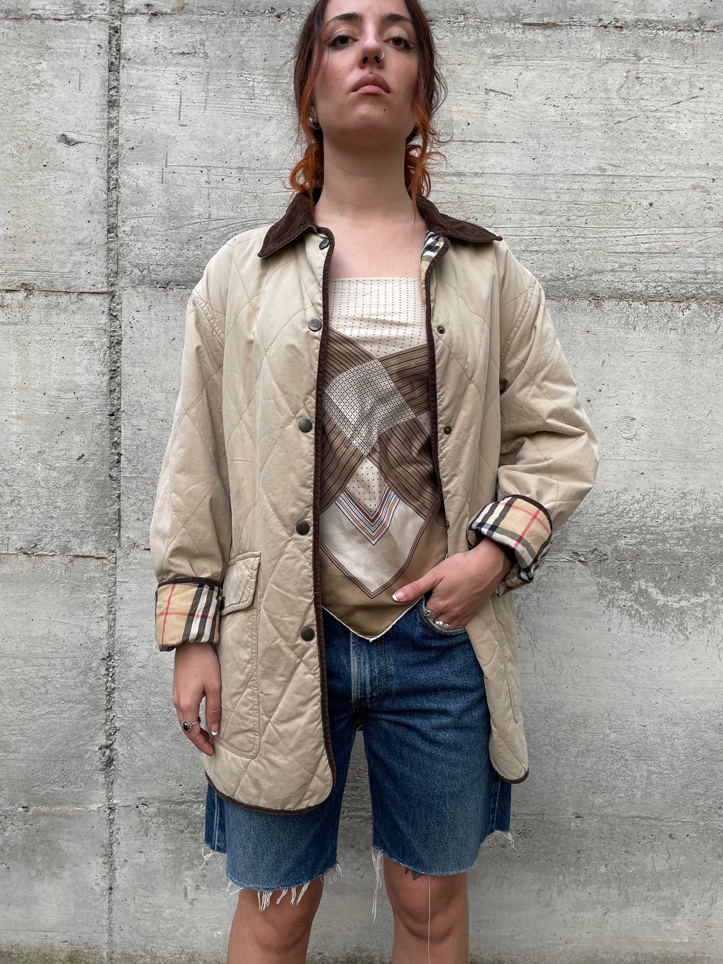 Husky Burberry's 100% cotone - 44it donna