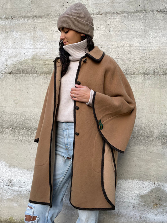 Mantella biscotto Steinbock 100% lana vergine