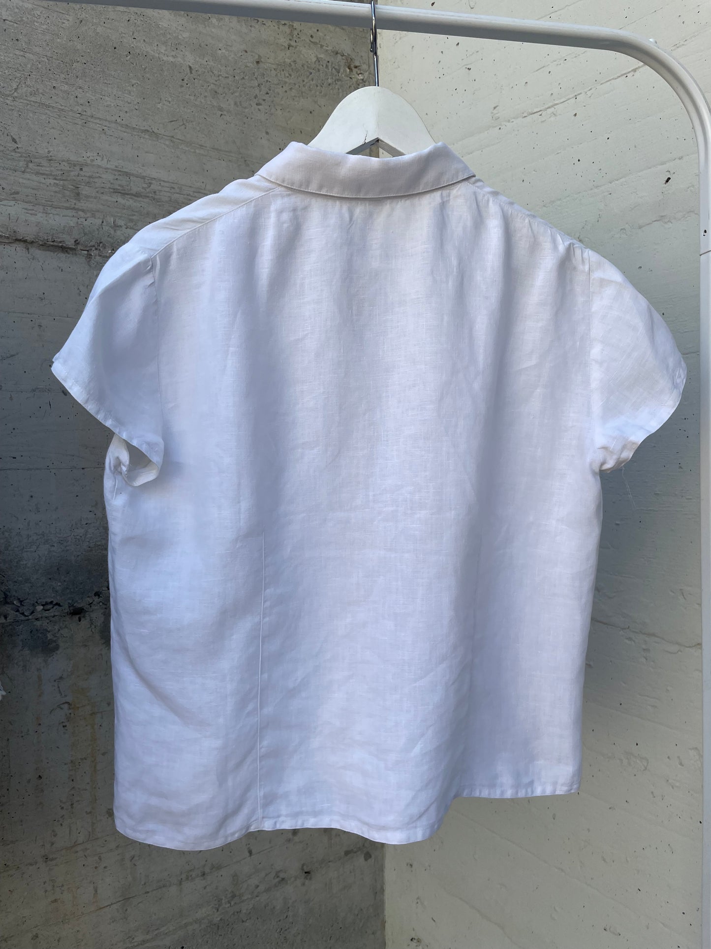 Camicetta 100% lino bianca - taglia S