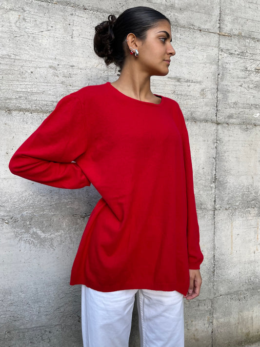 Maglione ampio 100% cashmere - taglia unica