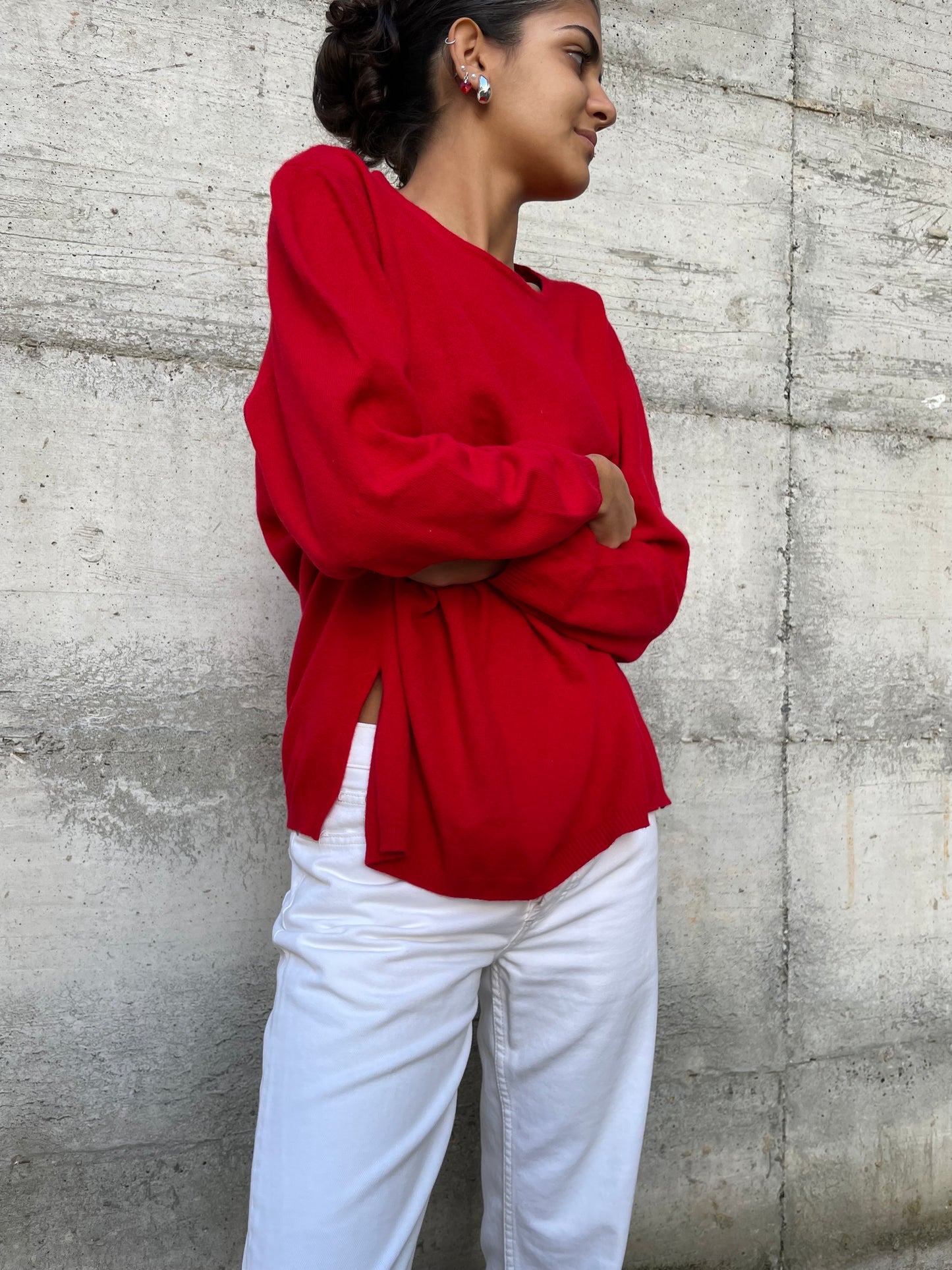 Maglione ampio 100% cashmere - taglia unica