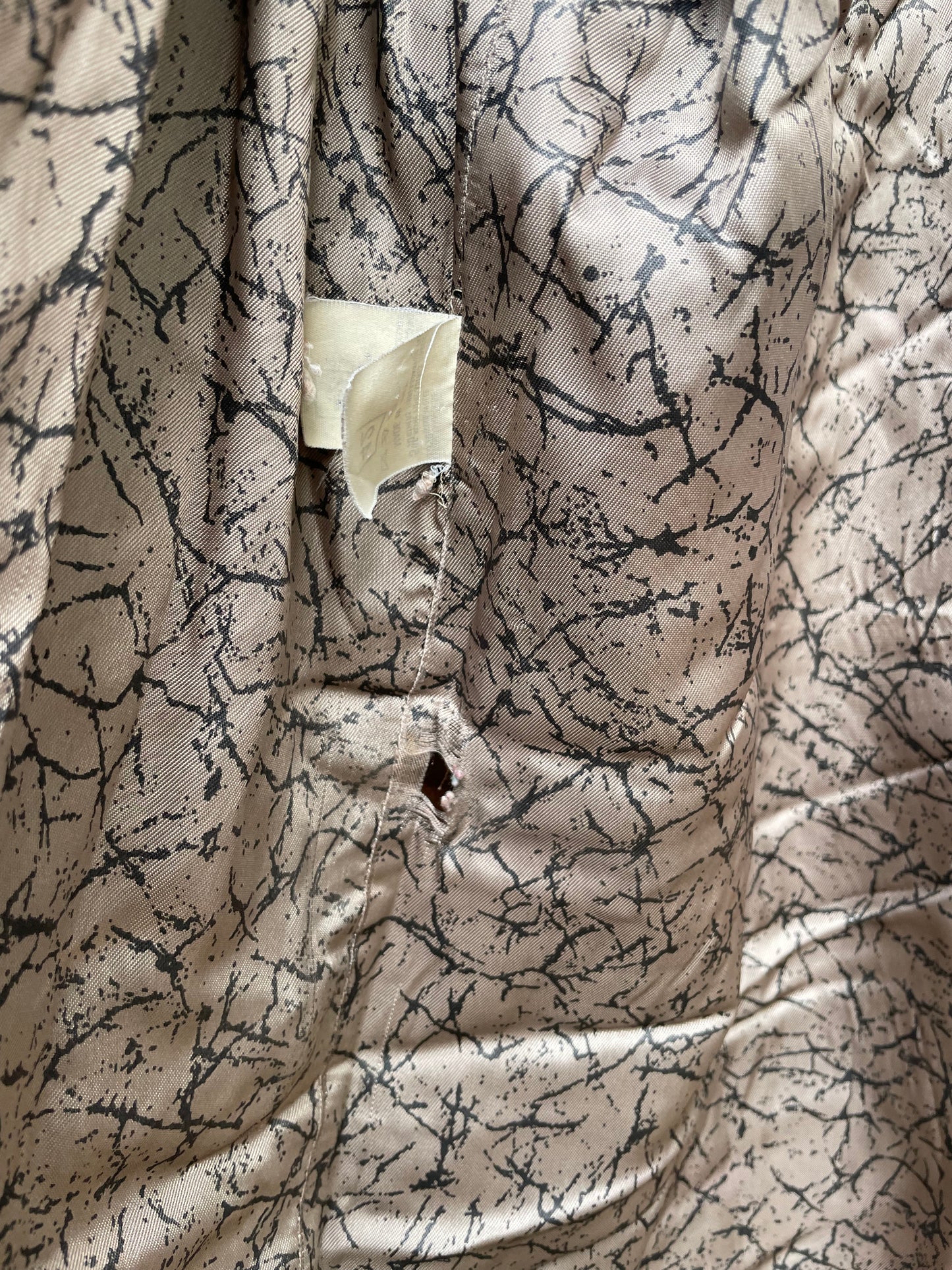 Caban sartoriale biscotto in pura lana