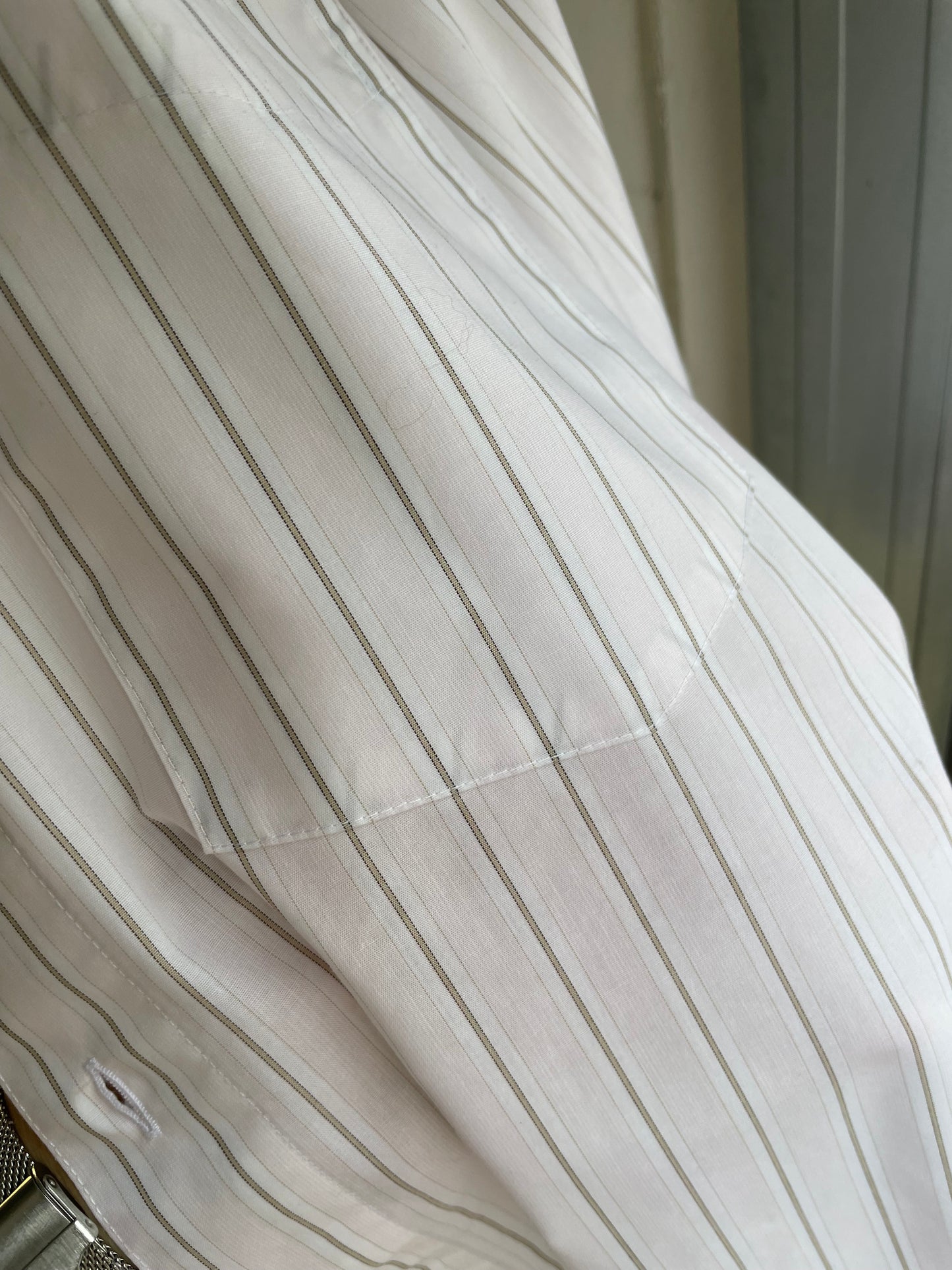 Camicia oversize striped 100% cotone