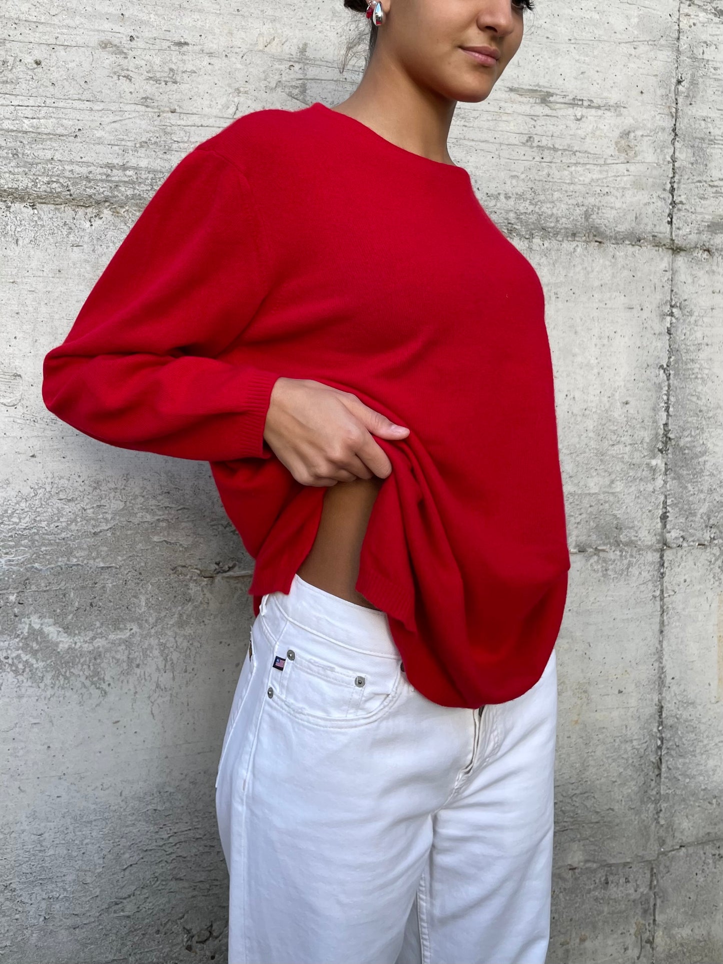 Maglione ampio 100% cashmere - taglia unica