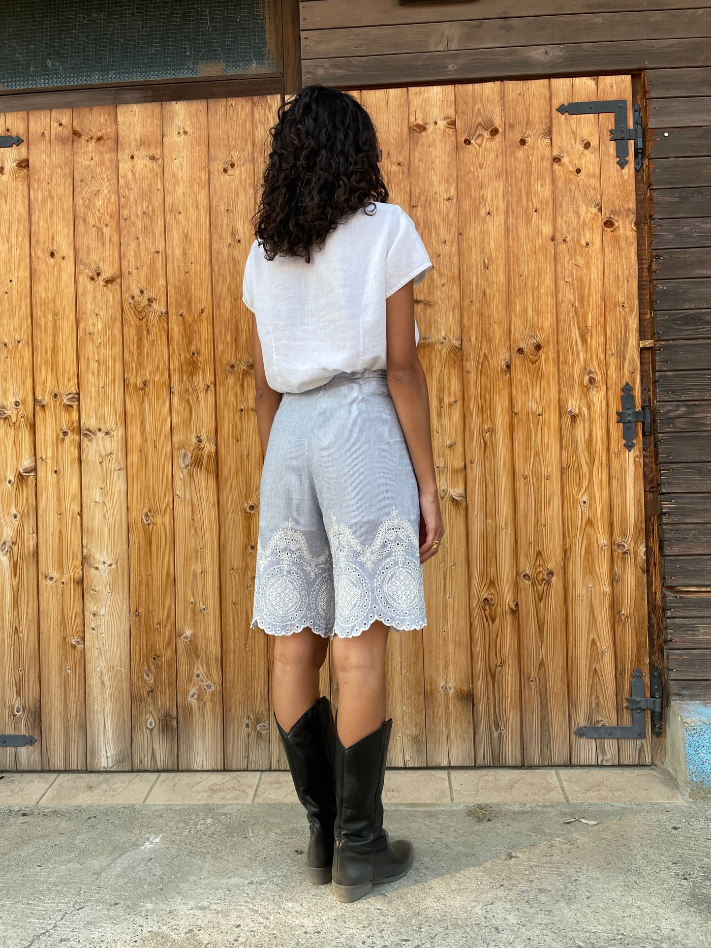 Camicetta 100% lino bianca - taglia S