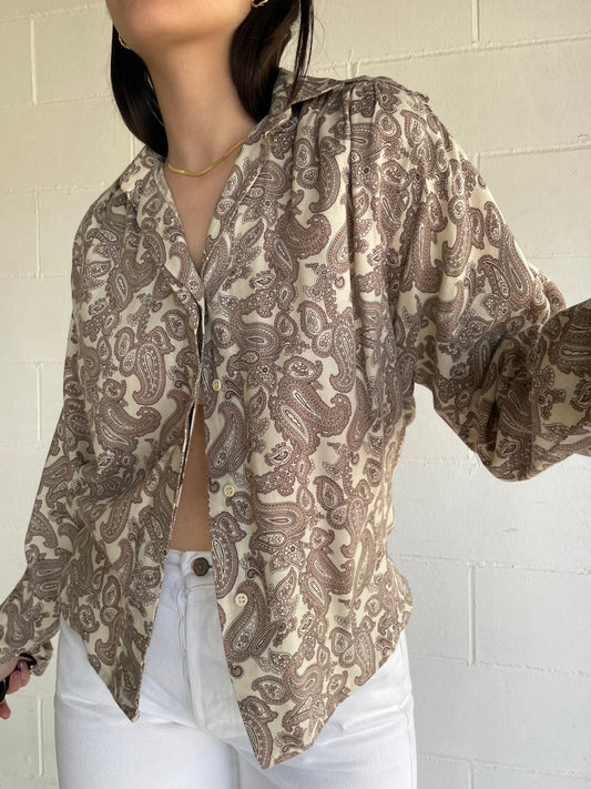 Camicia Paisley 100% cotone