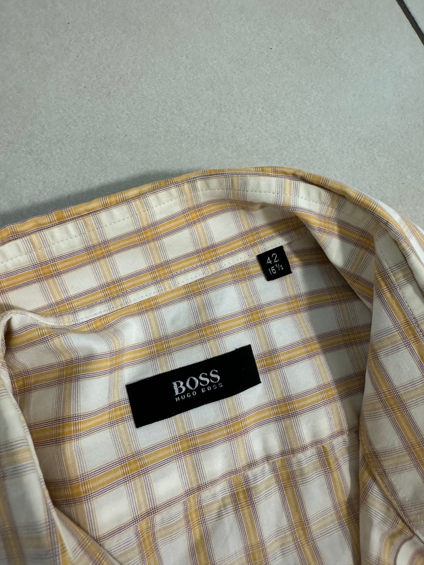 Camicia uomo Boss taglia L