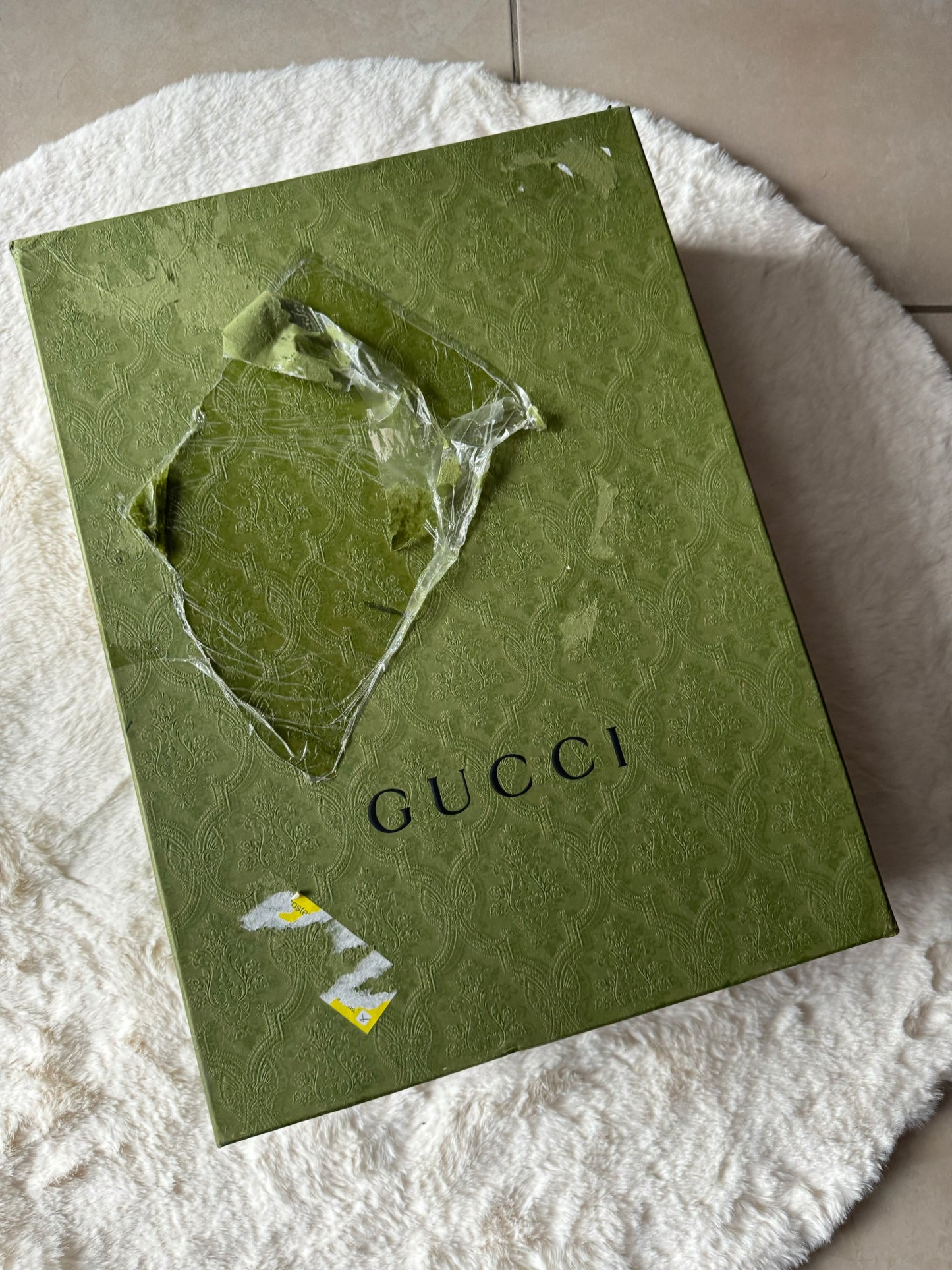 Stivale da pioggia Gucci GG - EU39