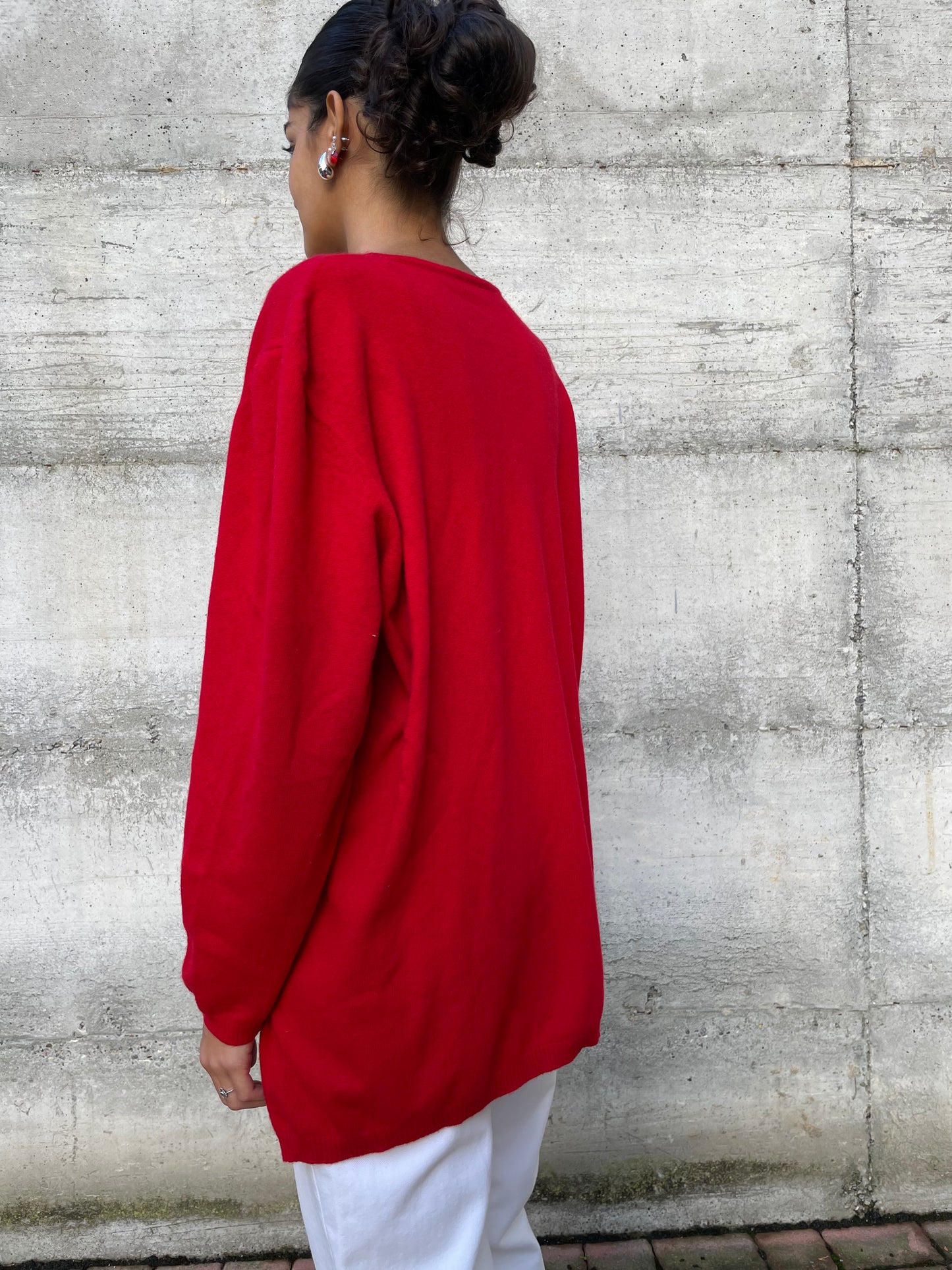 Maglione ampio 100% cashmere - taglia unica