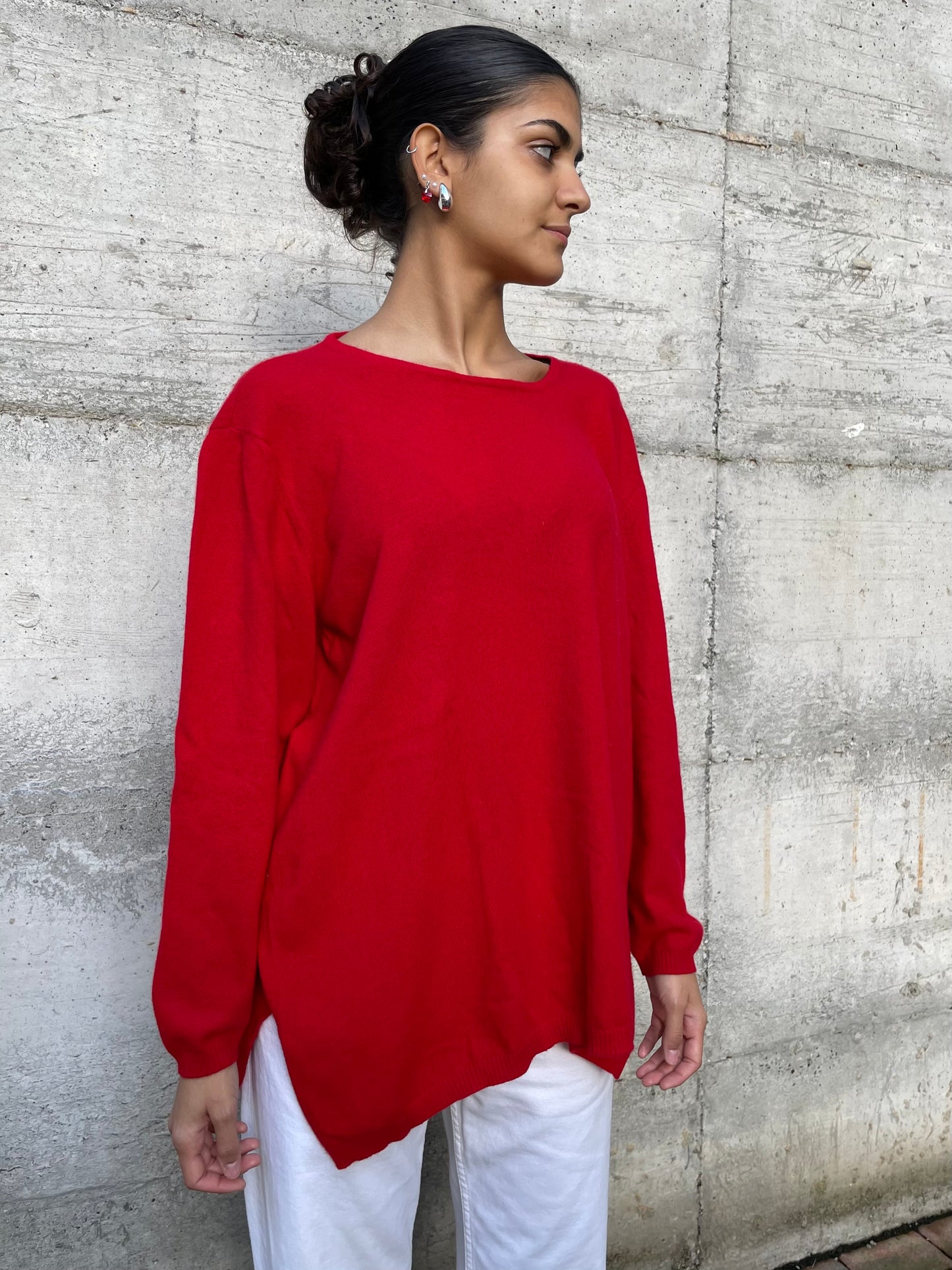Maglione ampio 100% cashmere - taglia unica