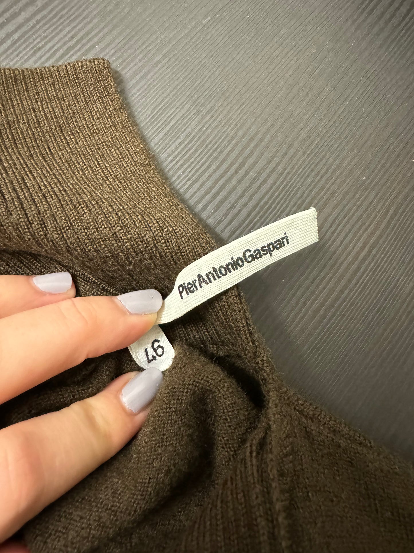 Maglioncino Pier Antonio Gaspari in pura lana vergine