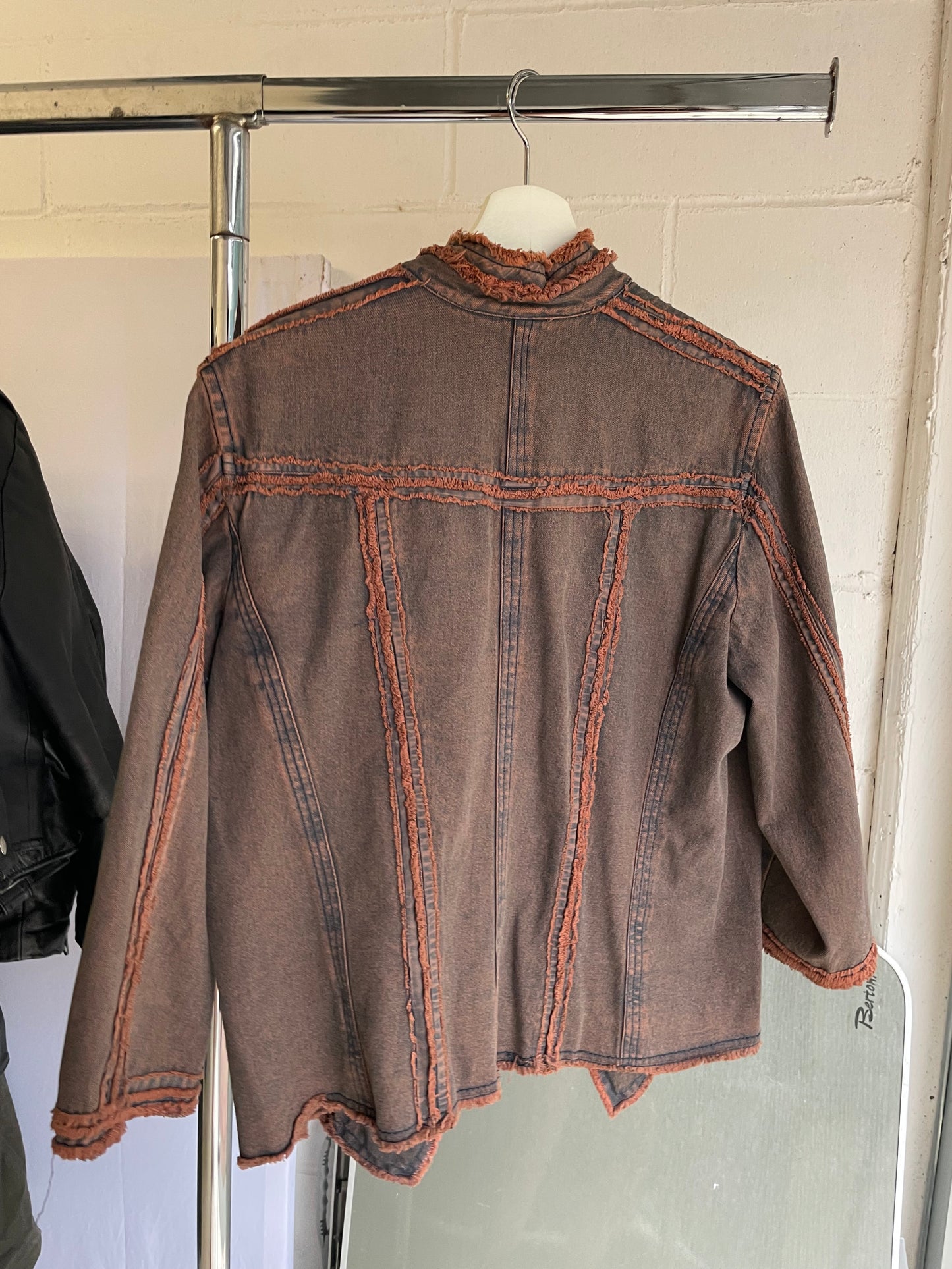 Giacchino vintage denim sfumato - taglia M