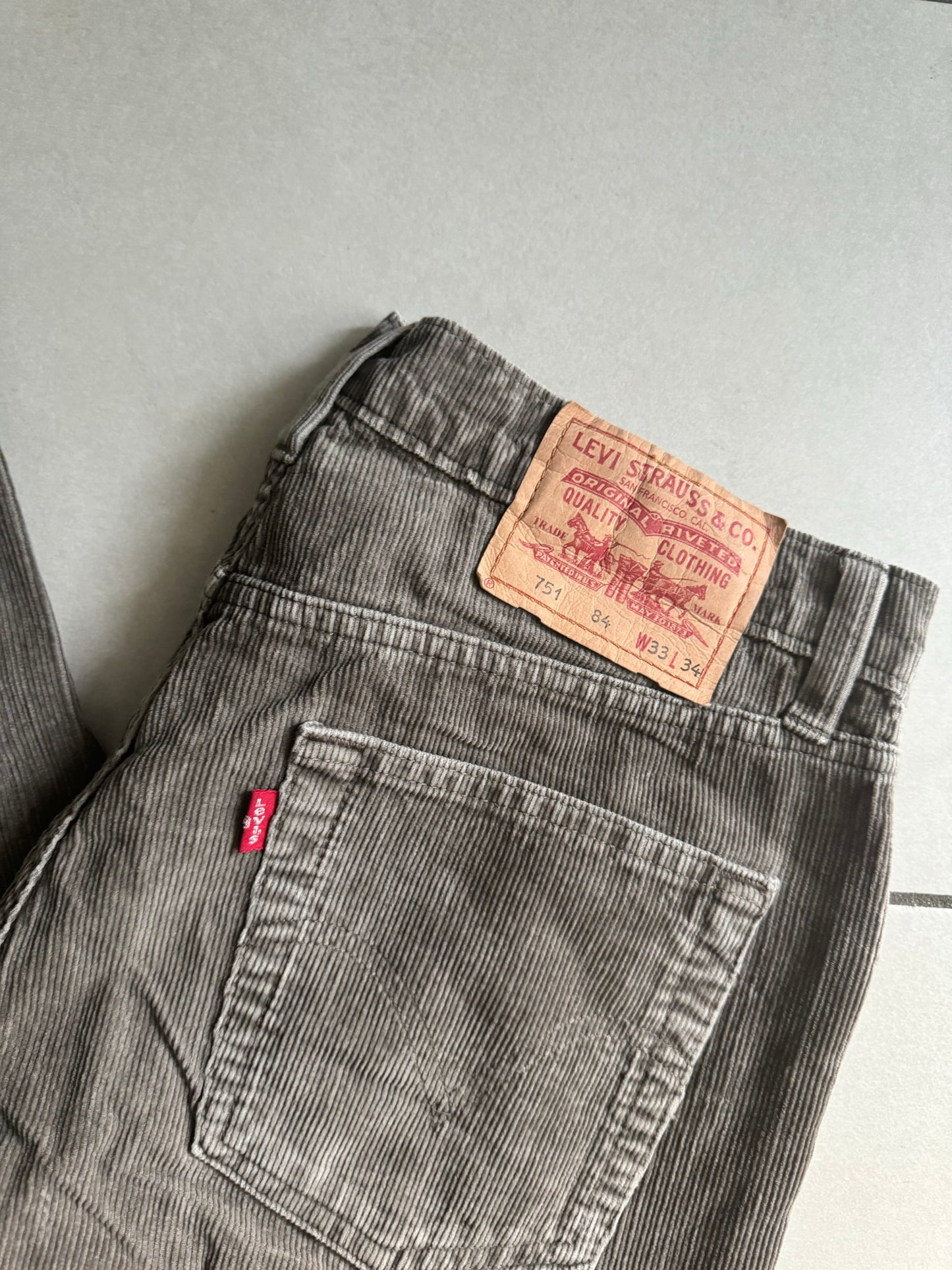 Levi’s Vintage 751 - taglia W33 L34